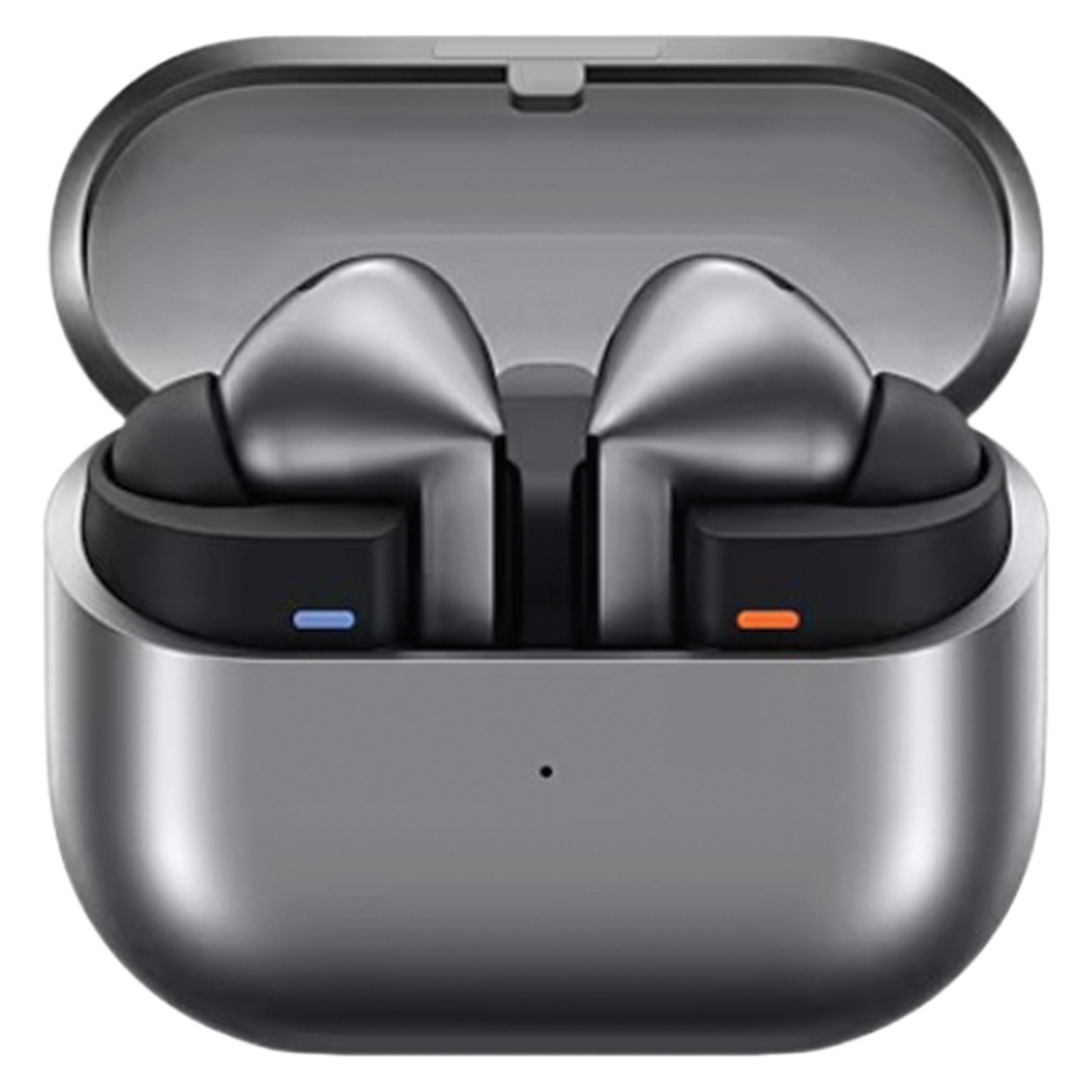 هدفون سامسونگ بلوتوثی سامسونگ Galaxy Buds3 Pro دارای نویز کنسلینگ فعال (ANC)، درگاه شارژ USB Type-C، شارژ بی سیم، با قابلیت اتصال به چند دستگاه، پشتیبانی از فرمان لمسی، پشتیبانی از دستیار صوتی، مقاوم در برابر آب