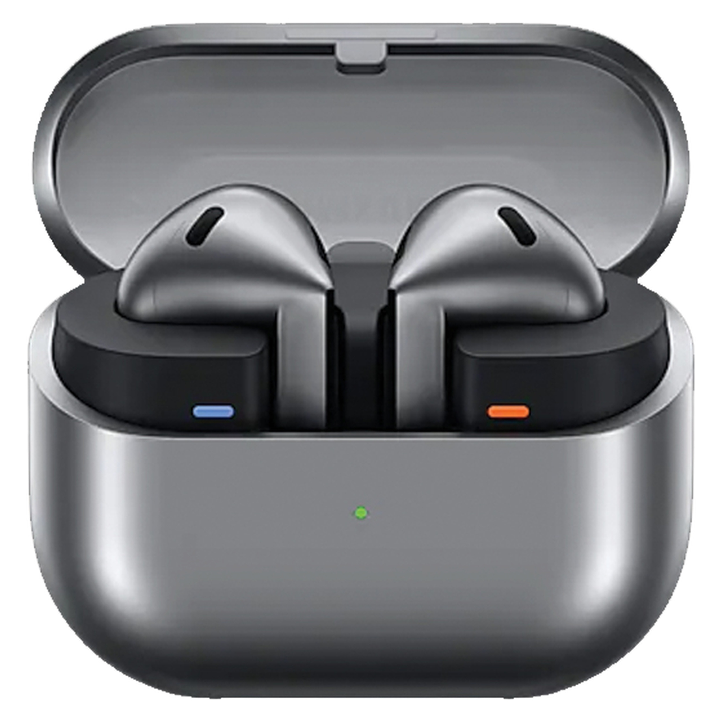 هدفون سامسونگ بلوتوثی سامسونگ Galaxy Buds3 با نویز کنسلینگ فعال (ANC)، نویز کنسلینگ میکروفون (ENC)، درگاه شارژ USB Type-C، با قابلیت اتصال به چند دستگاه، دارای قابلیت صدای 360 درجه، Galaxy AI، میکروفون سه گانه، پشتیبانی از فرمان لمسی، ضد آب و گرد و غبار