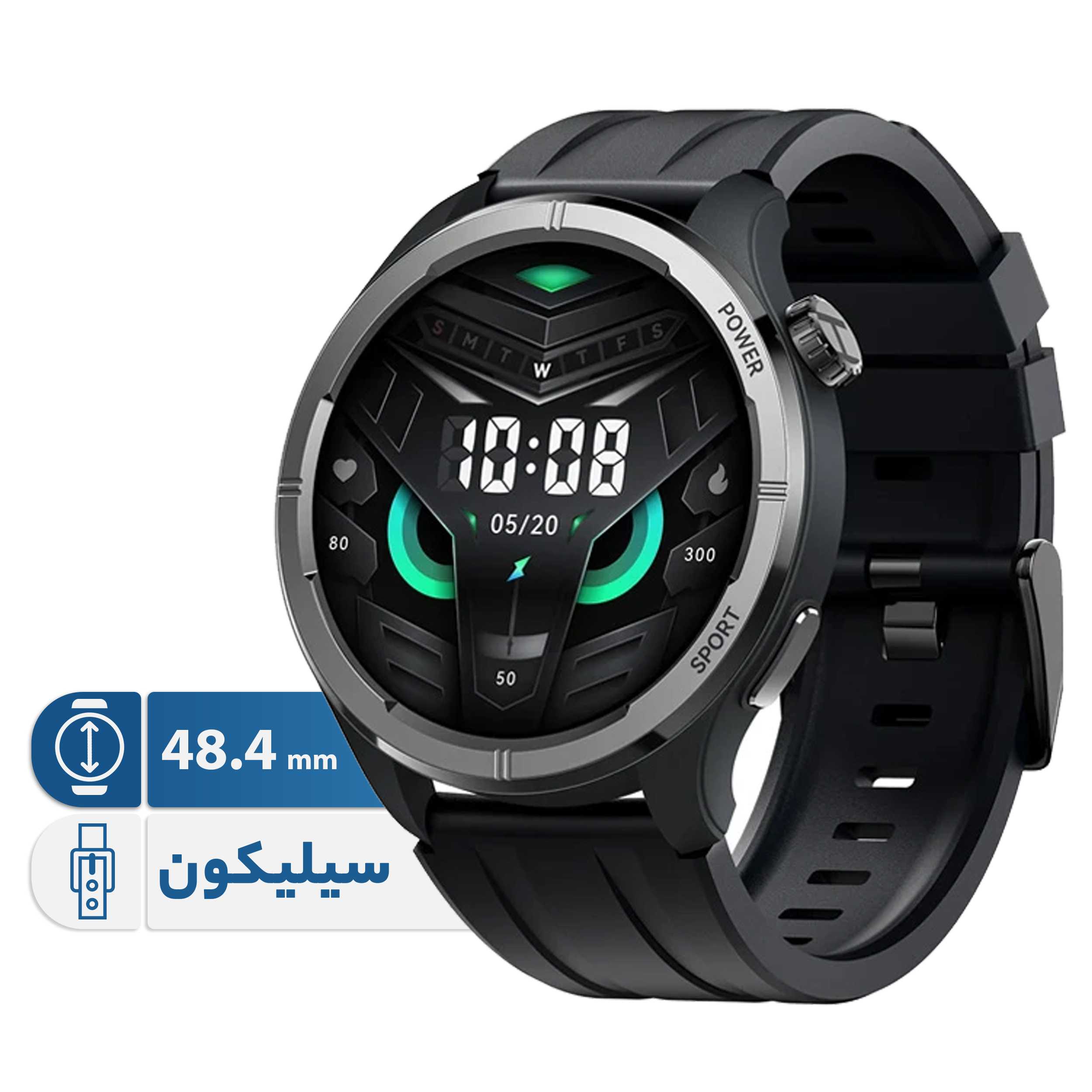 ساعت هوشمند Other 48.4 میلیمتری هایلو Solar Neo