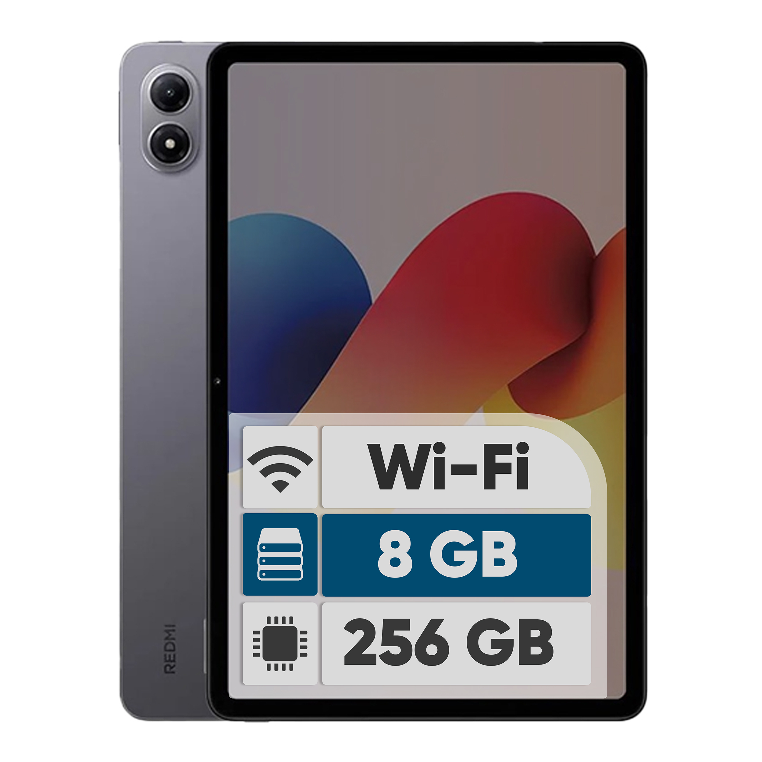 تبلت شیائومی 12.1 اینچ شیائومی Redmi Pad 2 Pro Wi-Fi، ، رزولوشن دوربین 8 مگاپیکسل، پشتیبانی از قلم و کیبورد
