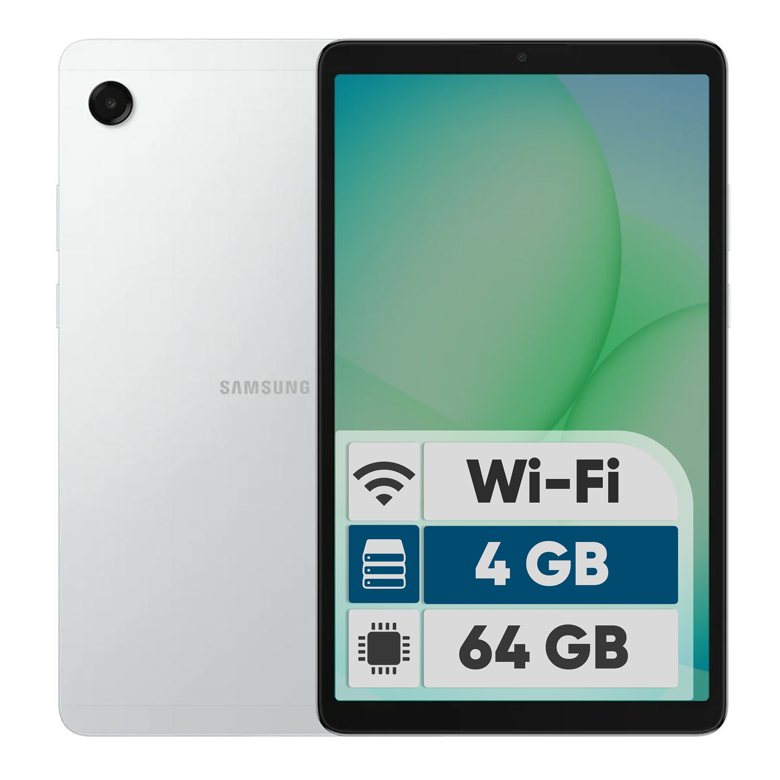 تبلت سامسونگ 8.7 اینچ سامسونگ Galaxy Tab A11 Wi-Fi، ، رزولوشن دوربین 8 مگاپیکسل